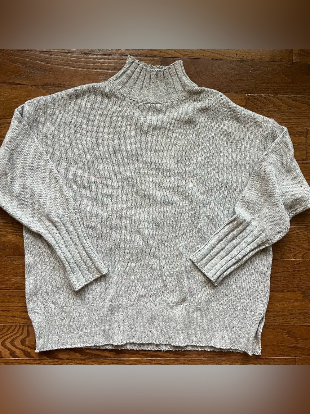 Petal & Pup Speckled Knit Turtleneck Sweater